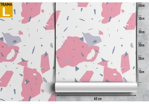 Modern abstract pink wallpaper decoration. 2