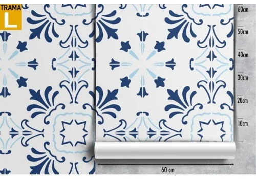 Wallpaper decoration vintage geometric tiles. 2