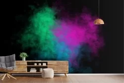 Carta da Parati moderna esplosione colori