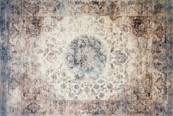 Wallpaper vintage decoration geometries and flowers