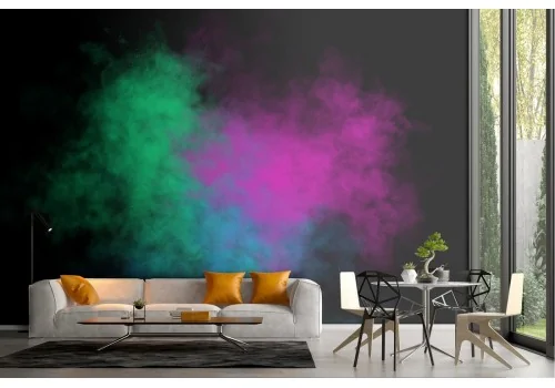 Carta da Parati moderna esplosione colori 2