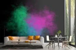 Carta da Parati moderna esplosione colori