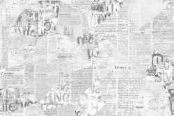 Carta da Parati scritte design moderno giornali