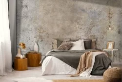 Industrial Urban Vintage Cement Wallpaper