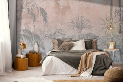 Carta da Parati Alberi Foglie Natura