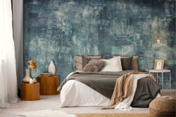 Modern Urban Industrial Concrete Wallpaper