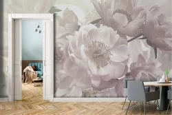 Vintage Nature Flowers Wallpaper