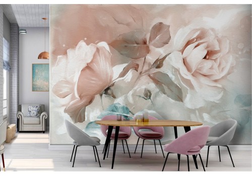 Vintage Nature Flowers Wallpaper 2