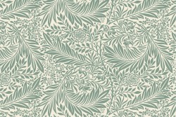 Carta da Parati foglie tropicali stilizzate natura