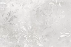 Wallpaper with stylized leaves on a vintage marble surface