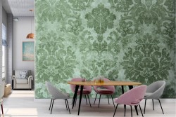 Vintage damask wallpaper pattern