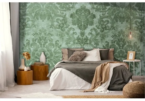 Vintage damask wallpaper pattern 2