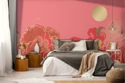 Luxury Stylized Oriental Zen Wallpaper