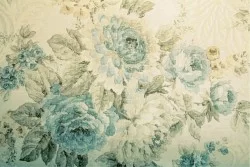 Carta da Parati fiori natura vintage illustrazione