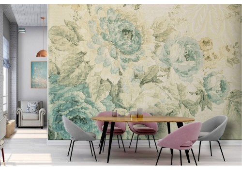 Vintage Nature Flowers Wallpaper 2