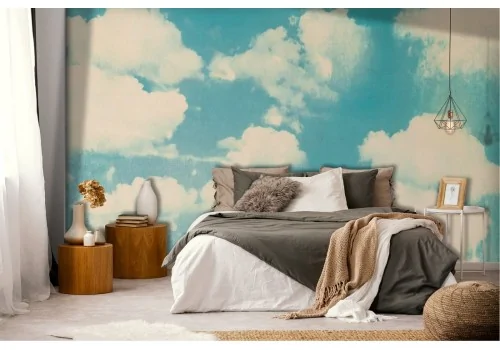 Carta da Parati illustrazione cielo paesaggio 2