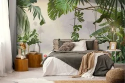 Carta da Parati Foreste e Alberi Tropicale