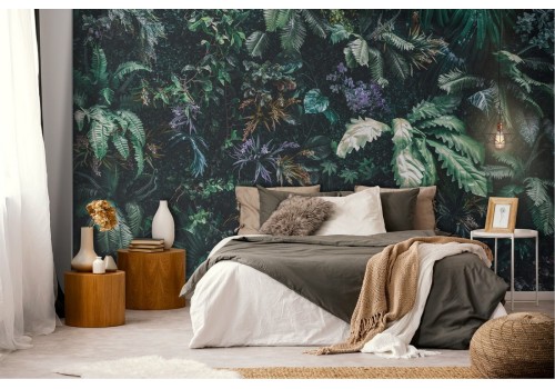 Tropical forest wallpaper leaves nature landscape 2