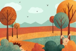 Wallpaper landscape nature children trees