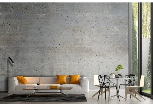 Urban grey cement surface wallpaper 2