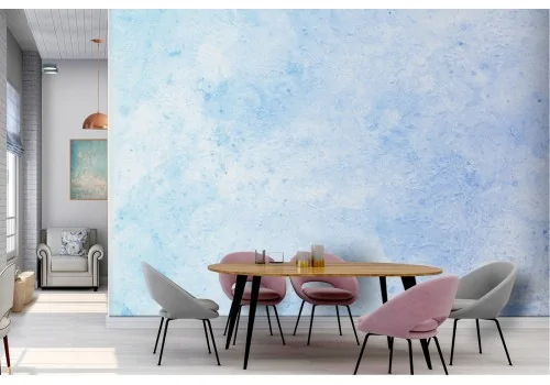 Carta da Parati cielo astratto azzurro