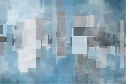 Concrete surface wallpaper with industrial geometry