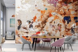 Vintage abstract wallpaper decoration