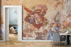 Carta da Parati arte dipinto religioso quadro