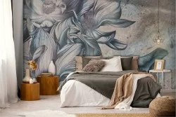 Carta da Parati Fiori Natura Vintage