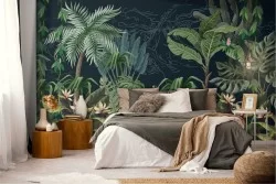 Tropical Nature Trees Wallpaper