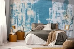 Modern Urban Industrial Concrete Wallpaper