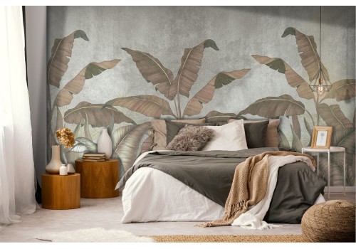 Vintage Tropical Nature Wallpaper