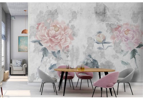 Vintage Nature Flowers Wallpaper 2