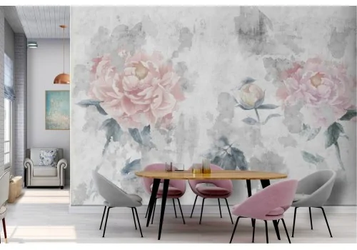 Vintage Nature Flowers Wallpaper 2