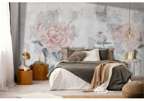 Carta da Parati Natura Fiori Vintage