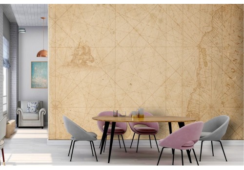 Vintage map wallpaper 2