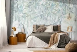 Vintage Nature Leaves Wallpaper