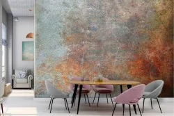 Industrial cement surface wallpaper