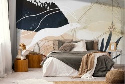 Modern Stylized Nature Wallpaper