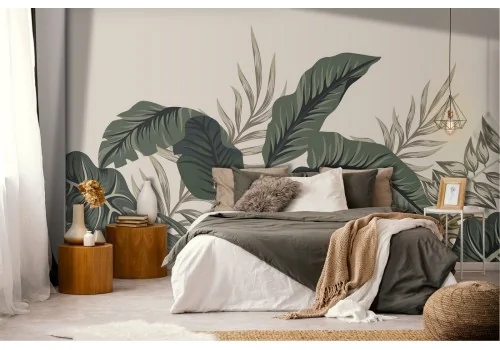 Tropical Nature Leaves Wallpaper