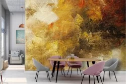 Wallpaper concrete surface abstract orange decoration