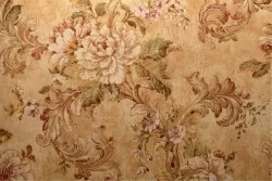 Carta da Parati fiori vintage superficie cemento