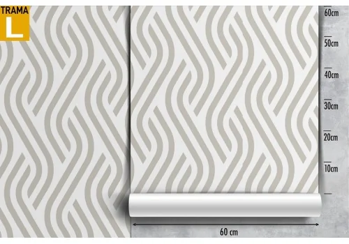 Geometric decoration wallpaper gray stripes. 2