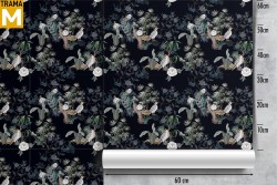 Carta da Parati animali Natura Vintage