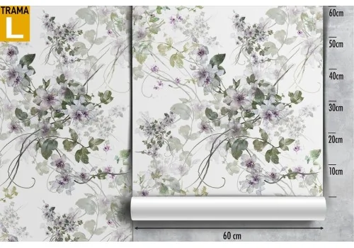 Vintage nature leaves design pattern wallpaper. 2