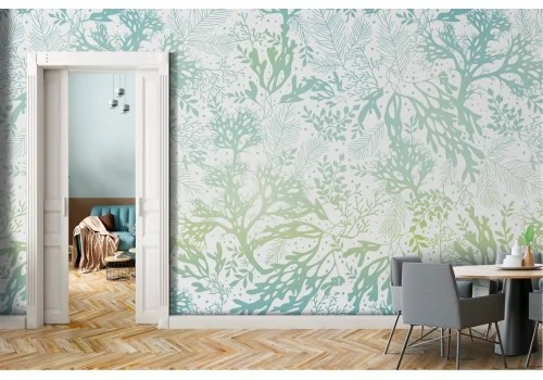 Abstract nature wallpaper modern pattern design.