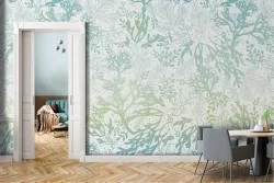 Abstract nature wallpaper modern pattern design.