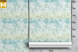 Abstract Modern Leaves Wallpaper