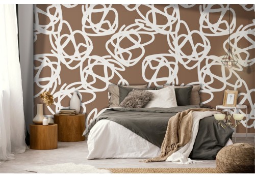 Abstract stripes modern pattern wallpaper.