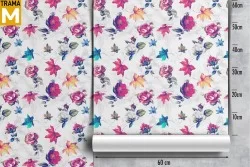 Carta da Parati Foglie Moderna Natura